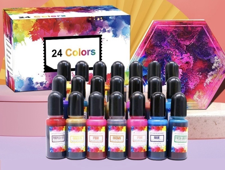 Alcohol ink nabor